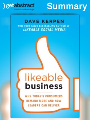 cover image of Likeable Business (Summary)